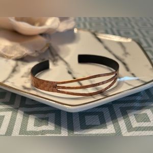 Copper Tone Cuff Bracelet